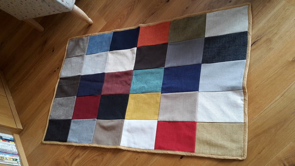 Teppichläufer "Farbtupfer", 141 * 84 cm
