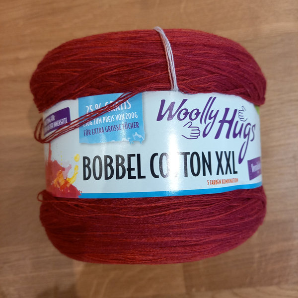 Wolly Hugs Bobbel Cotton XXL, Farbe 601, Farbverlauf, 250 gr.