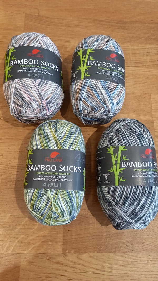 ProLana Bamboo Socks 4-fach, Farbe 967