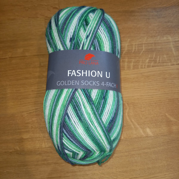 ProLana Sockenwolle Fashion U, Golden Socks 4-fach, Farbe 656