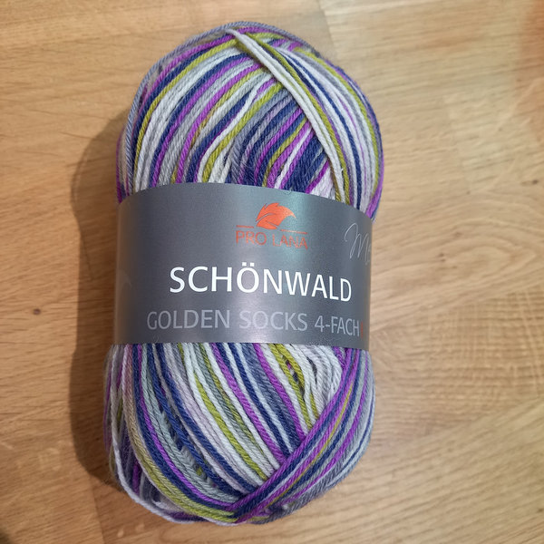 ProLana Sockenwolle Schönwald, Golden Socks 4-fach, Farbe 664