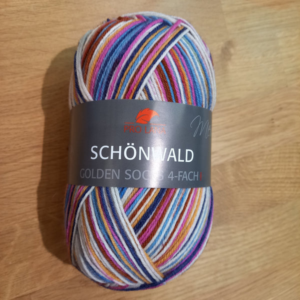 ProLana Sockenwolle Schönwald, Golden Socks 4-fach, Farbe 665